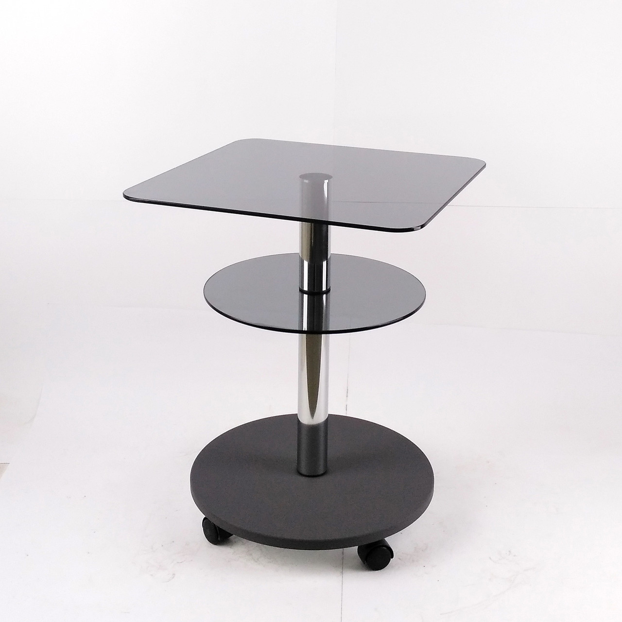 Стіл журнальний Commus Bravo Light 400 Kv6 gray-gray-chr50, фото 1