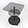 Стіл журнальний Commus Bravo Light 400 Kv6 gray-gray-chr50, фото 3