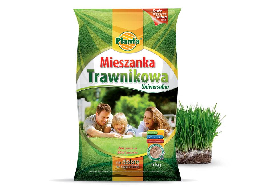 Газонна трава Mieszanka Trawnikowa Универсальна Planta 5 кг