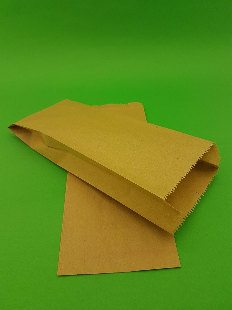 Пакет бумажный 10\4*32 коричневый (1000 шт) - фото 2 - id-p1052499471