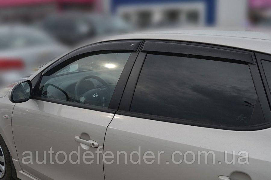 Дефлектори вікон (вітровики) Hyundai i30 I 5d hatchback 2007-2012, Cobra Tuning - VL, H20807