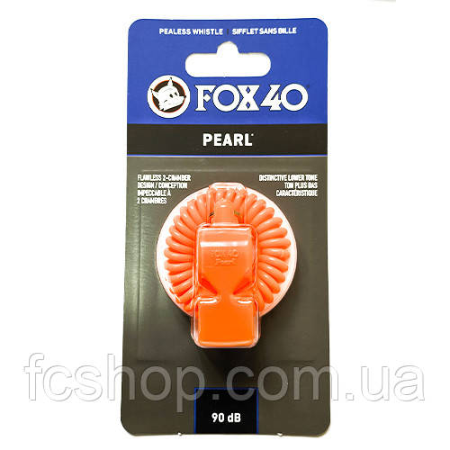 Свисток FOX 40 Original Whistle Pearl Safety 9702-0305, Жовтогарячий, Розмір (EU) — 1SIZE