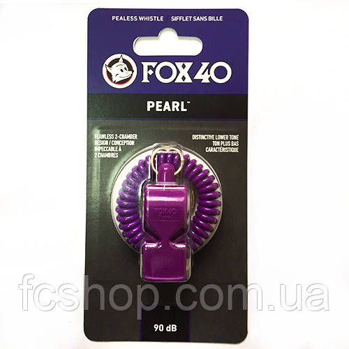 Свисток FOX 40 Original Whistle Pearl Safety 9702-0805, Фіолетовий, Розмір (EU) — 1SIZE