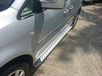 Бічні пороги (площа) Volkswagen Caddy 2010+ г.в.