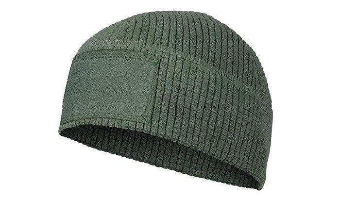Helikon - Range Beanie® - Grid Fleece - Olive Green - CZ-RBN-FG-02 (для страйкболу), фото 1