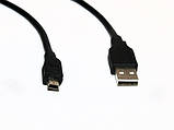 MiniUSB дата кабель 1.3м для телефонів MP3 MP4 PSP, фото 2