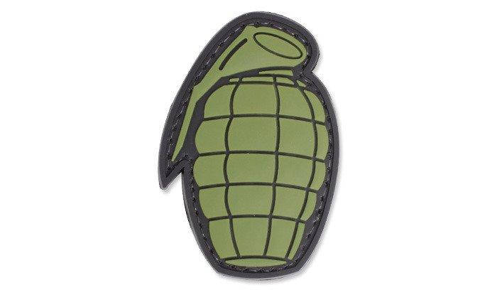 4TAC - PVC Patch - Grenade Olive (для страйкболу), фото 1