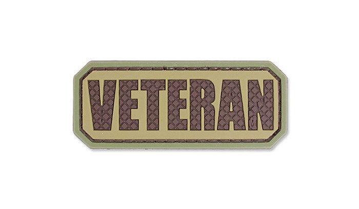 4TAC - PVC Patch - Veteran - Brown (для страйкболу)
