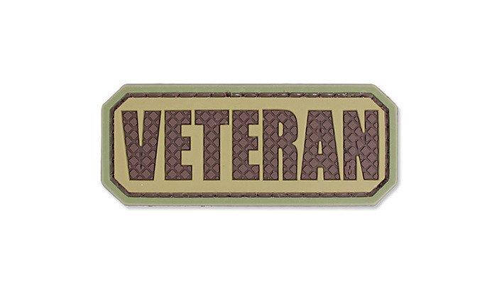 4TAC - PVC Patch - Veteran - Brown (для страйкболу), фото 1