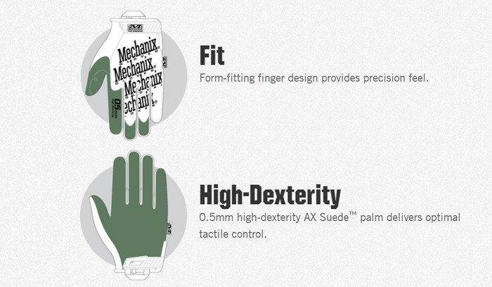 Mechanix - Original 0.5 mm Covert Tactical Glove - Black - HMG-55, фото 3