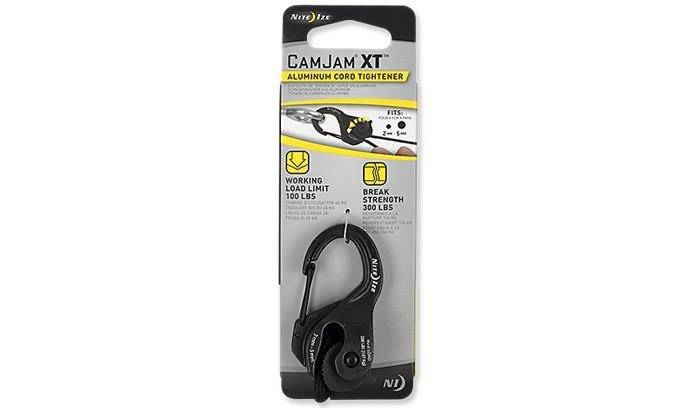 Nite Ize - CamJam XT Aluminum Cord Tightener w/Rope - NCJSA-01-R8, фото 1