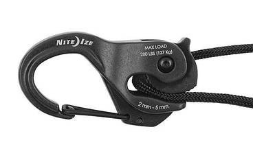 Nite Ize - CamJam XT Aluminum Cord Tightener w/Rope - NCJSA-01-R8, фото 2