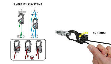 Nite Ize - CamJam XT Aluminum Cord Tightener w/Rope - NCJSA-01-R8, фото 3