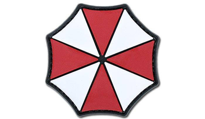 Нашивка - PVC Patch - Umbrella Corp Octagon (для страйкболу), фото 1