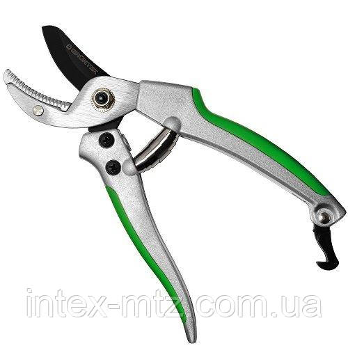 Секатор з наковаленкой Gruntek Tukane 195 мм