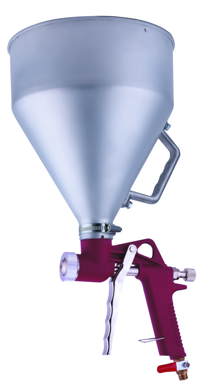 Розпилювач пневматичний для штукатурки металевий бачок AUARITA FR-300, фото 1