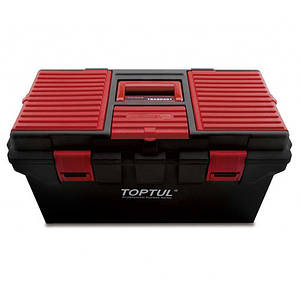 Ящик для інструменту 4 секції (пластик) 556 (L) x278 (W) x 270 (H) mm TOPTUL TBAE0401