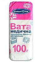 Вата нестерильна, 100 г