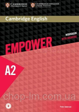 Cambridge English Empower A2 Elementary Workbook with Answers and Downloadable Audio / Зошит