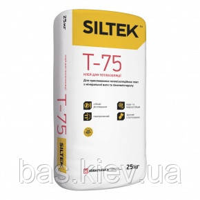 Клей для теплоізоляції SILTEK Т-75 , 25кг