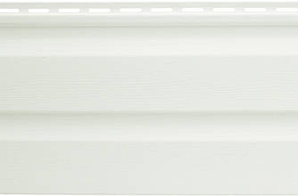 Сайдинг вініловий ПВХ Білий 3660х230х1.2мм Alta Profil