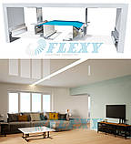 Профіль алюмінієвий для натяжних стель ПФ7206 "Стіновий ЕвроФлекси" не фарбований, фото 7