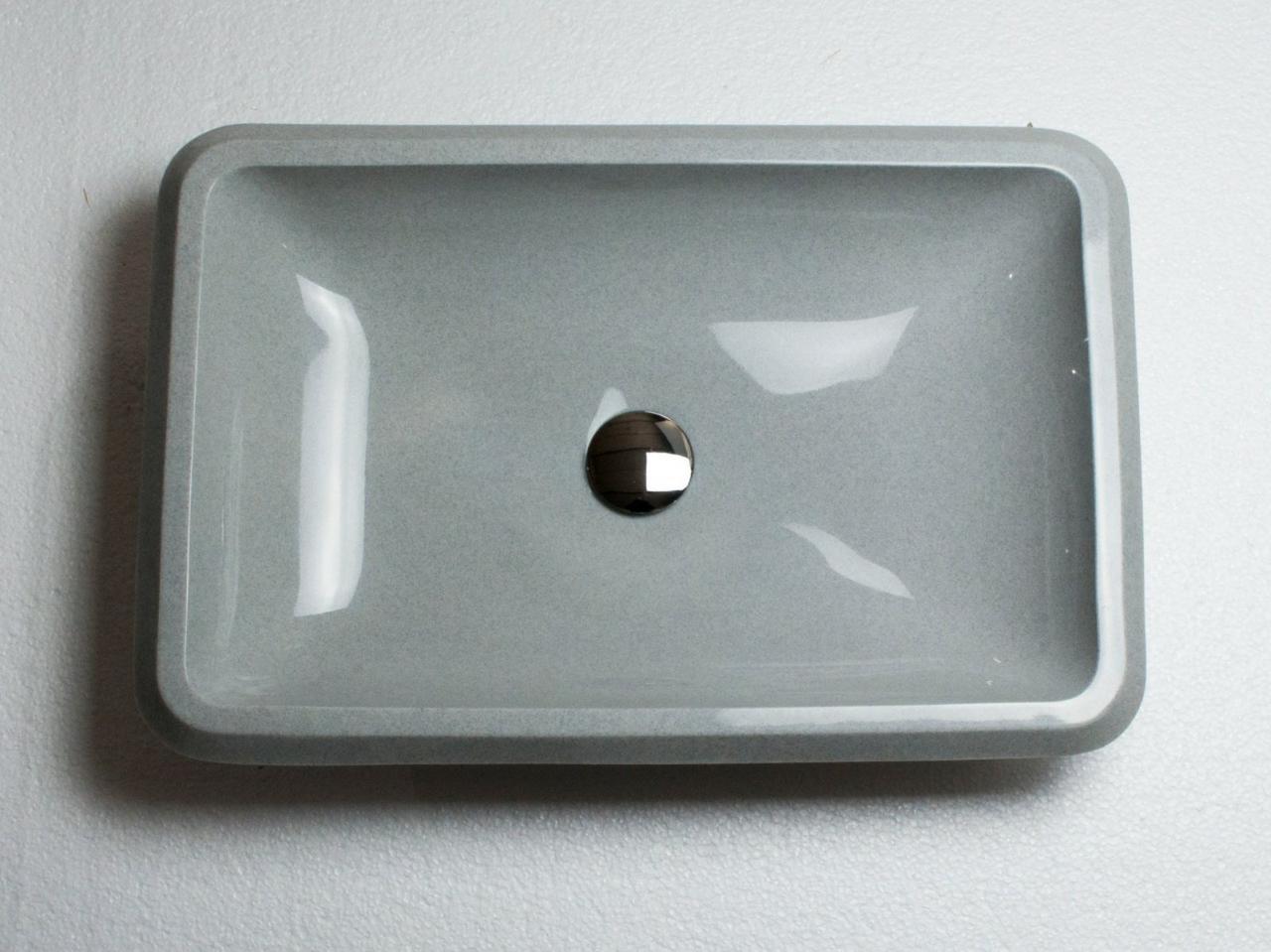 ВРІЗНИЙ УМИВАЛЬНИК ADAMANT PLAIN 590Х390 LIGHT GRAY