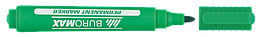 Маркер перманентний BM.8700-04 JOBMAX зелений водостійкий (2-4мм) (12/144)