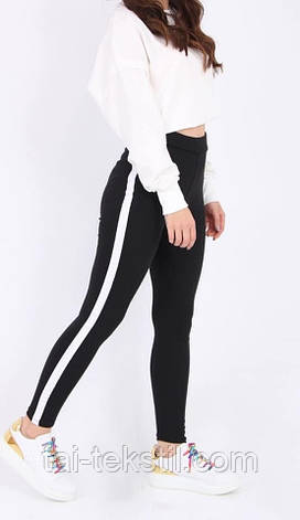 Лосіни жіночі спорт бавовна + віскоза Туреччина S,M,L,XL, фото 2