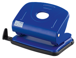 Діркопробивач BM.4037-02 20арк металевий синій (12/72)