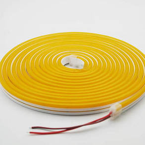 LED НЕОН PREMIUM SL-0054Y SMD 2835/120 12V жовтий IP67 (1м) Код.59726, фото 1