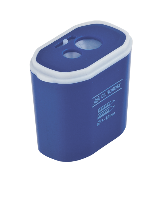 Точилка з контейнером BM.4776 пластикова велика 2отвора (12/720), фото 1