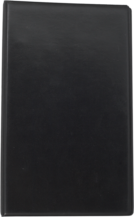 Візитниця 200візиток BM.3561-01 чорна на кільцях алф інд, вініл (35), фото 1