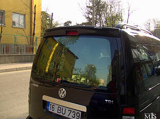 Спойлер багажника "Калин" Volkswagen Caddy 2010+