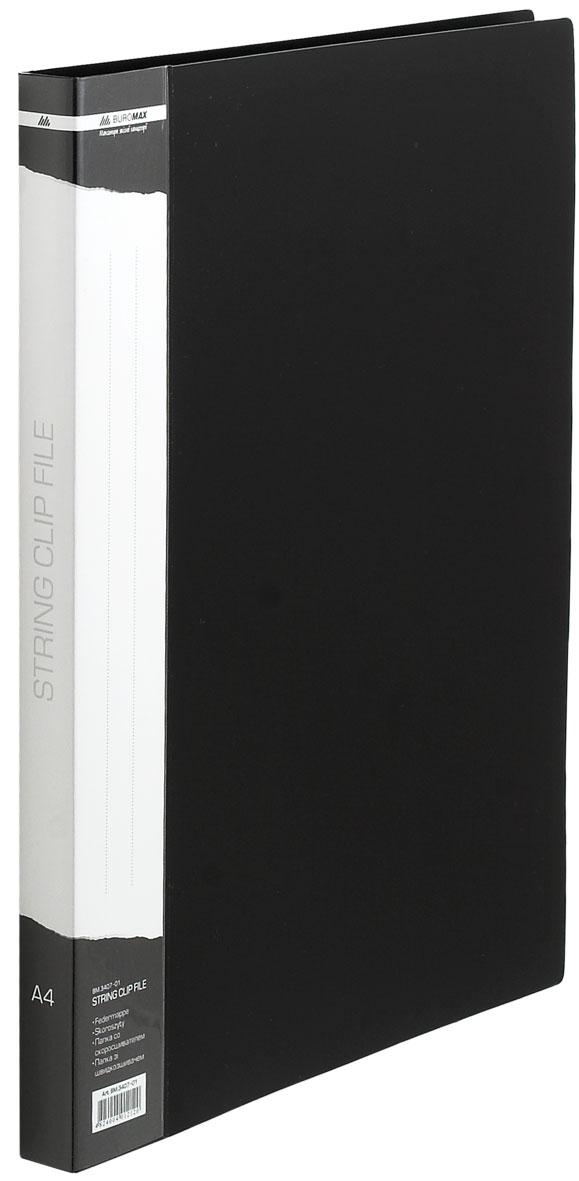 Папка-швидкозшивач А4 BM.3407-01 чорна (1/20/120), фото 1