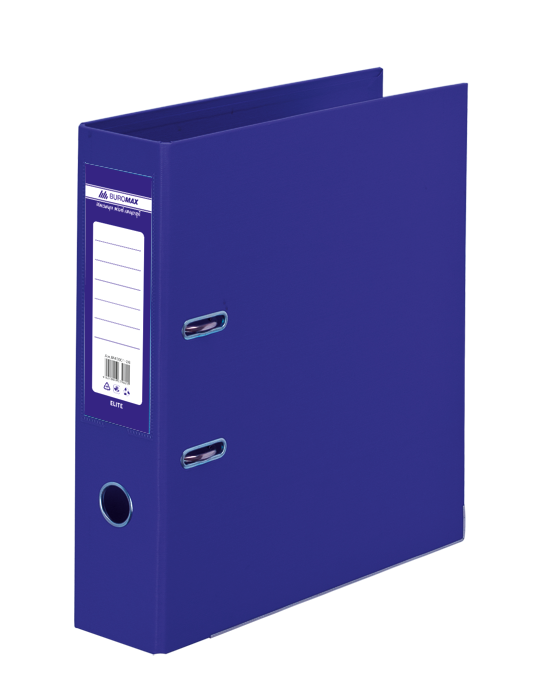 Реєстратор А4 7см BM.3001-03 ELITE двосторонній темно-синій PP (1/24/384), фото 1