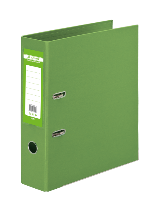 Реєстратор А4 7см BM.3001-15 ELITE двосторонній світло-зелений PP (1/24/384), фото 1