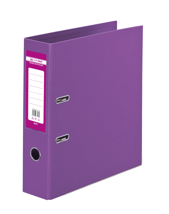 Реєстратор А4 7см BM.3001-26 ELITE двосторонній бузковий PP (1/24/384), фото 1
