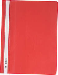 Швидкозшивач пластиковий А4 BM.3311-05 РР червоний (12/300)