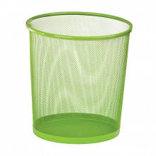 Корзина для паперів металева ZB.3126-15 кругла салатова d295х280мм (1/12)