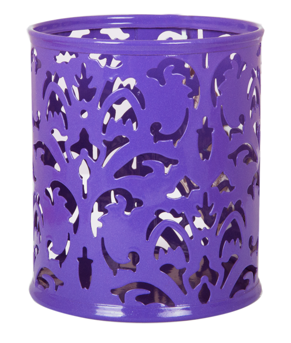 Підставка для ручок BM.6204-07 металева “Barocco” 83х100мм фіолетова (12), фото 1