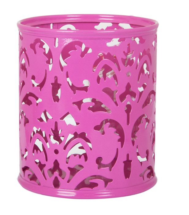 Підставка для ручок BM.6204-10 металева “Barocco” 83х100мм рожева (12), фото 1