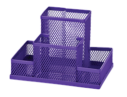 Прибор настільний ZB.3116-07 металевий 150х100х100мм фіолетовий (1/12/48)
