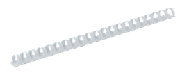 Пружина пластикова d 45мм BM.0512-12 білий (50/500)