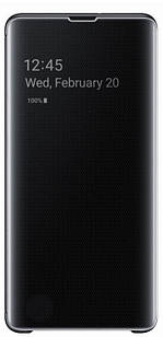 Оригінальний Чохол Clear View Cover Black для Samsung Galaxy S10 plus SM-G975
