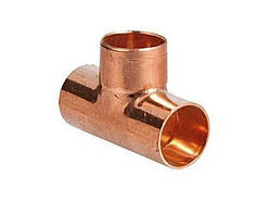Трійник мідний метричний під паяння 15 мм M-M-M