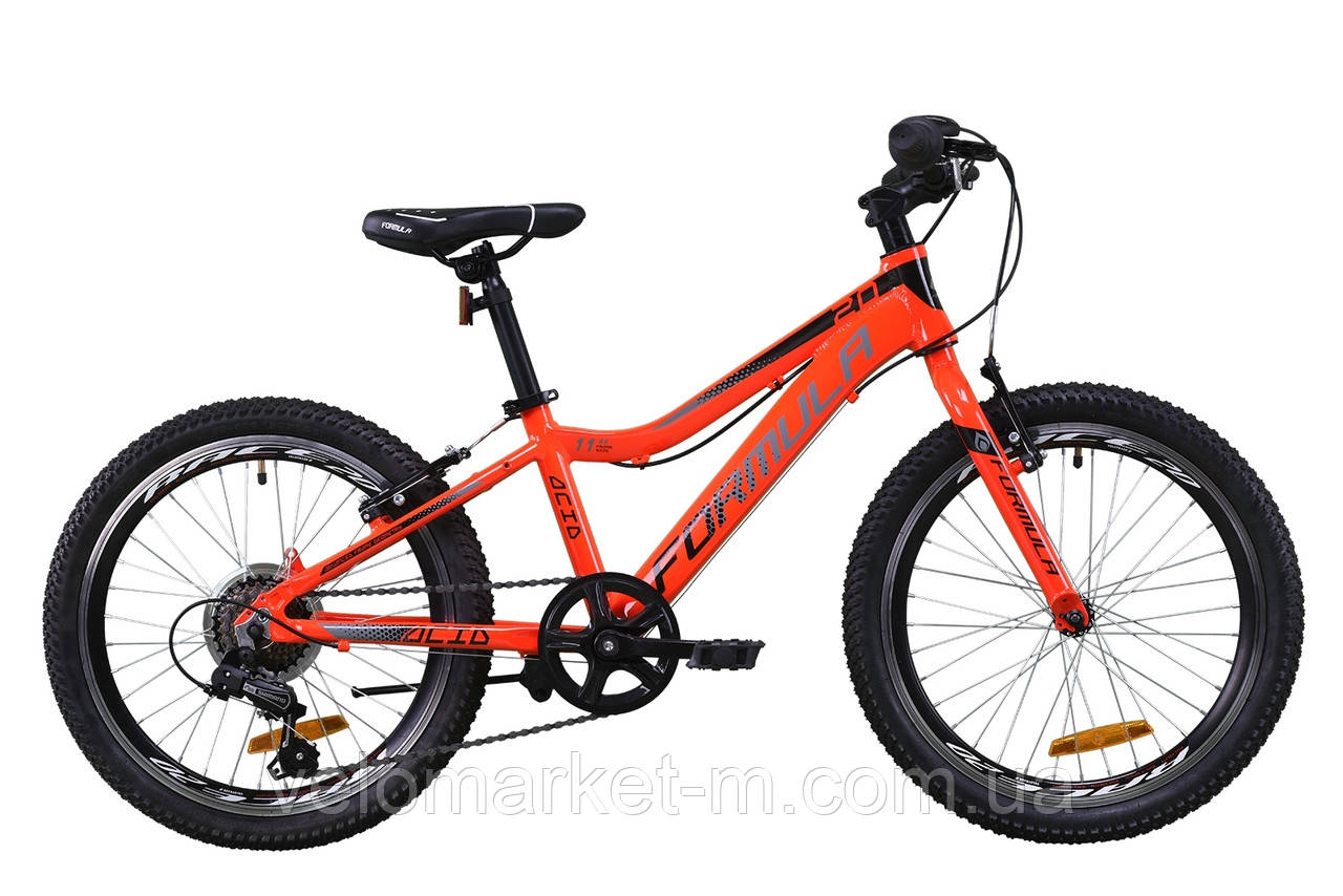 Велосипед 20" Formula ACID 2020 червоний із чорним, фото 1