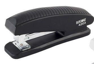 Степлер №24,26 BM.4203-01 пластиковий (20арк) чорний (12/72), фото 1