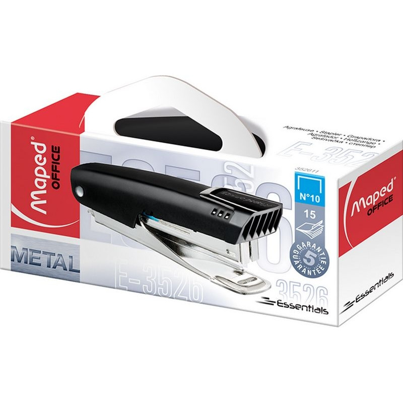 Степлер №10 MP.352611 (15арк) ESSENTIALS, фото 1