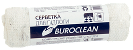 Ганчірка для підлоги Buroclean 10200151-09 б/п 50х70см біла (1/60)